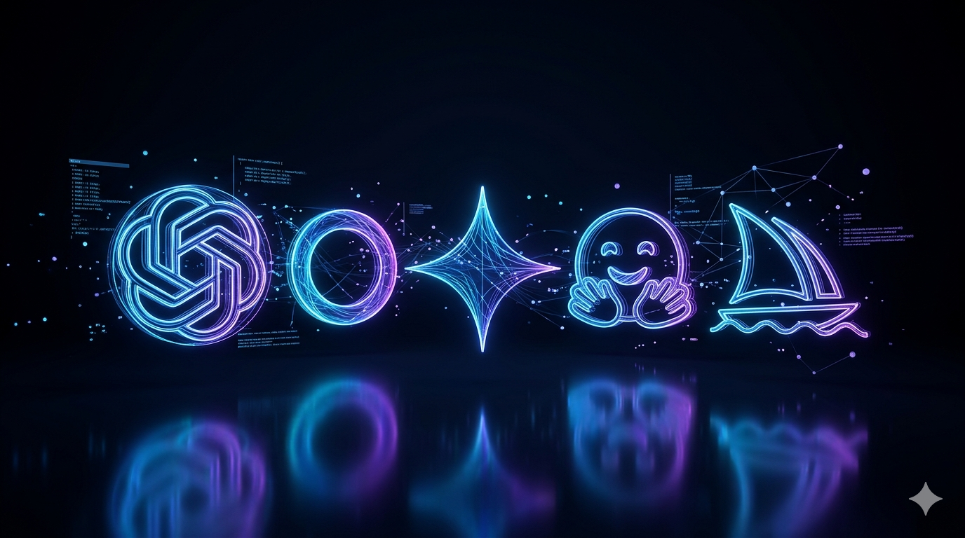 Recommended AI tools logos