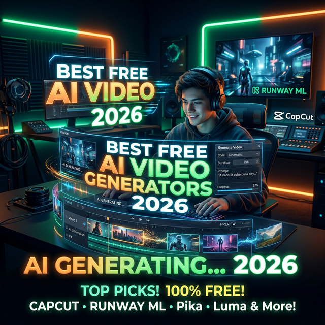 Best Free AI Video Generators 2026