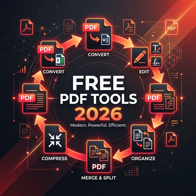 Free PDF Tools You Should Use in 2026 | SmartDigitalTips | Smart Tips
